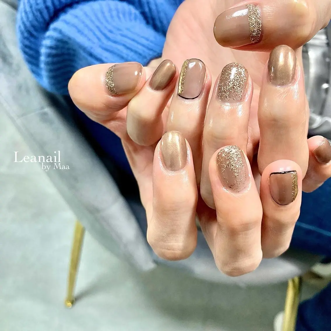 ネイル private_ salon.Leaのネイルデザイン