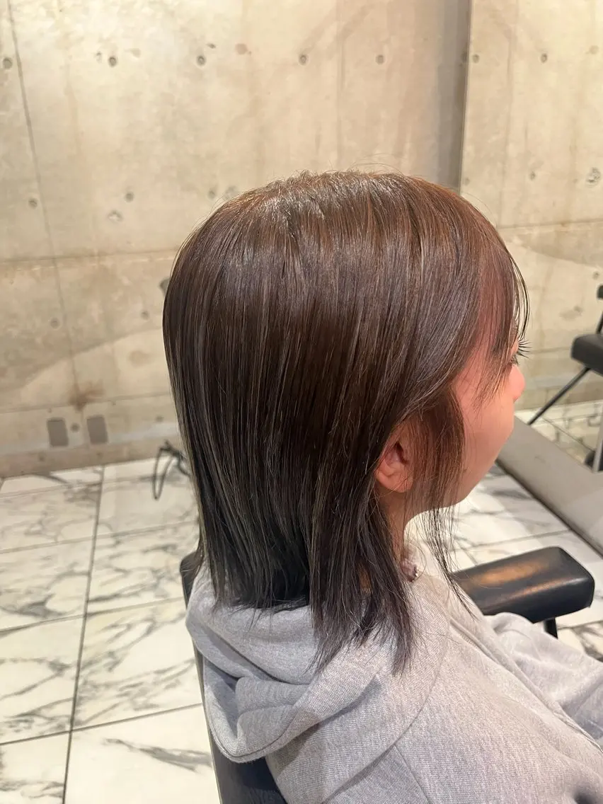 ショート ハイライト ヘアカラー «料金🆓カット モデル»キリ🌿のヘアスタイル