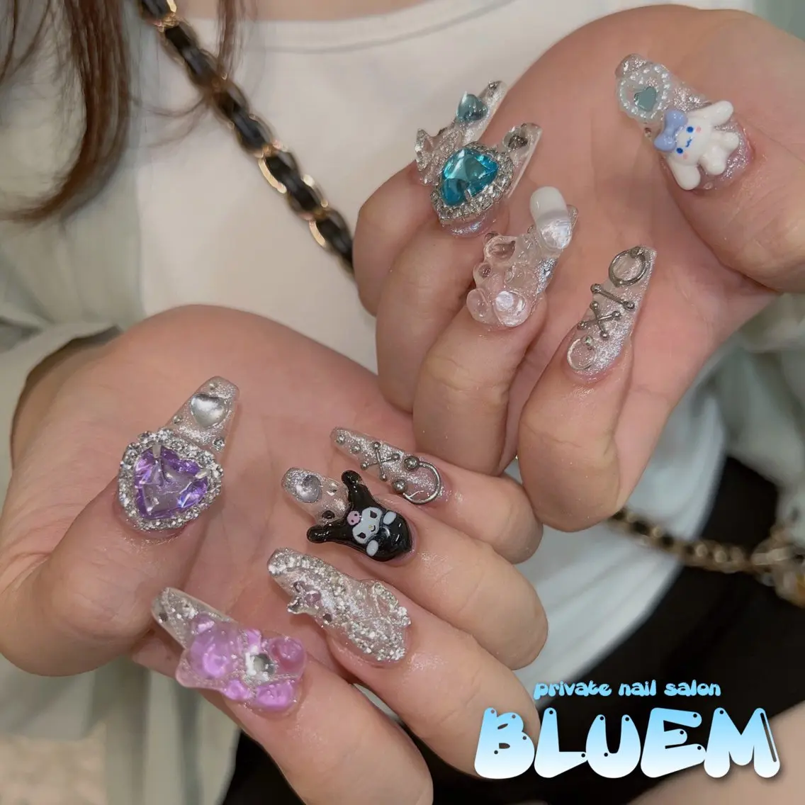 ネイル ハンドネイル BLUEM なな🐶のネイルデザイン