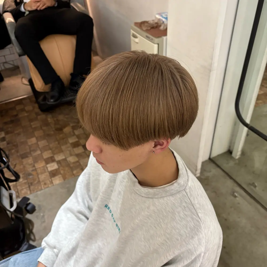 【初回】🌈メンズカット＋ブリーチ＋カラー＋シャンプートリートメント🧴の写真