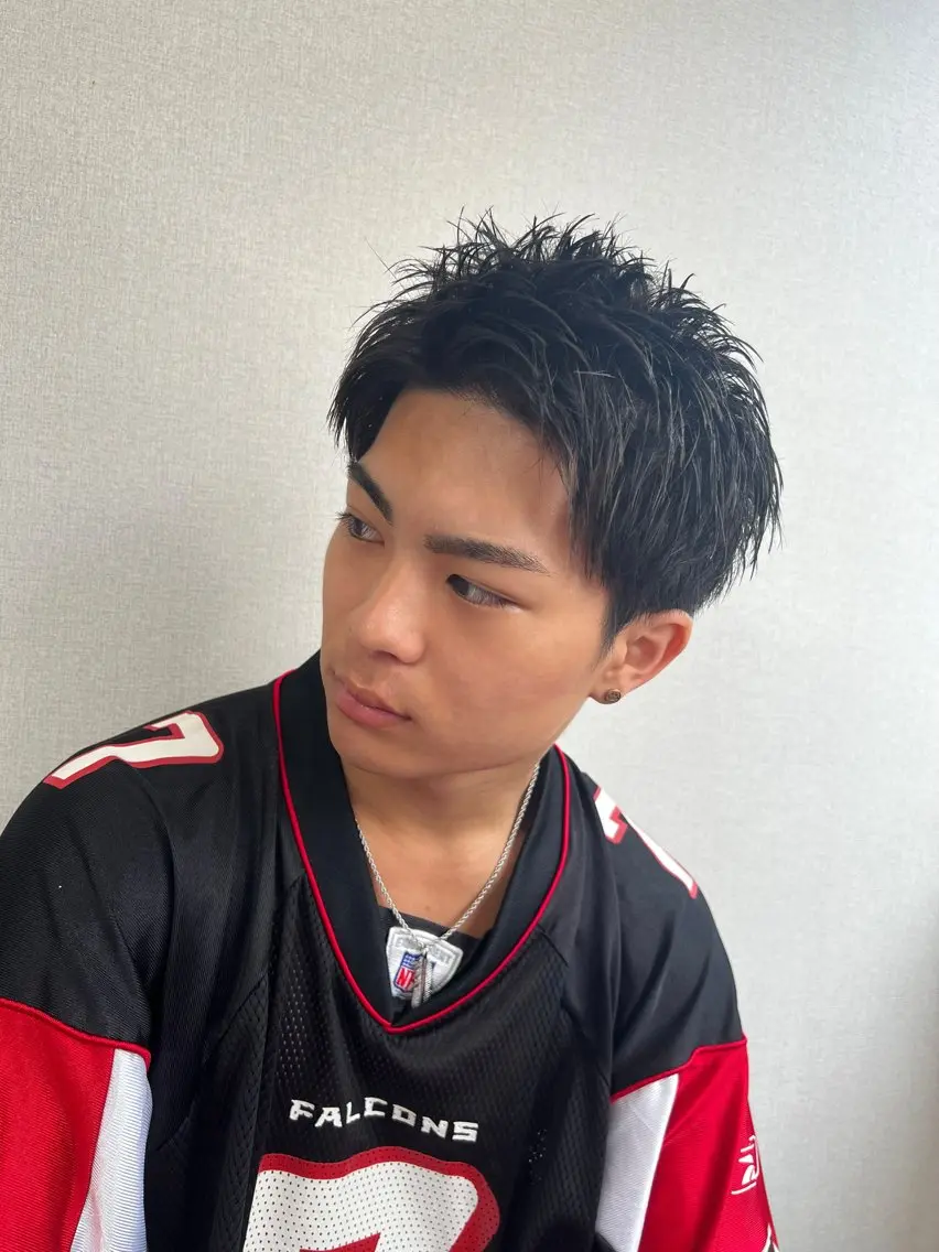 【💈お出掛けする前に💈】メンズヘアセットの写真