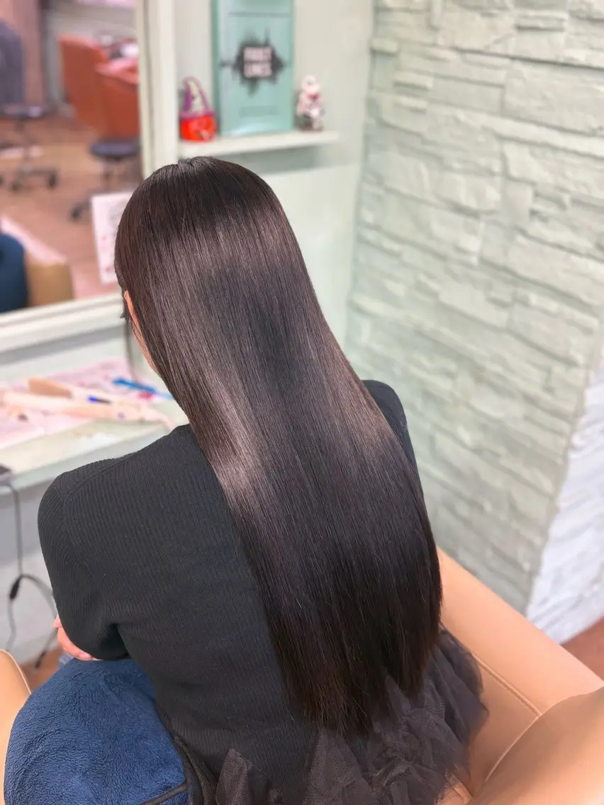 ロング カラー ヘアカラー Haruka🕊 透明感カラーのヘアスタイル