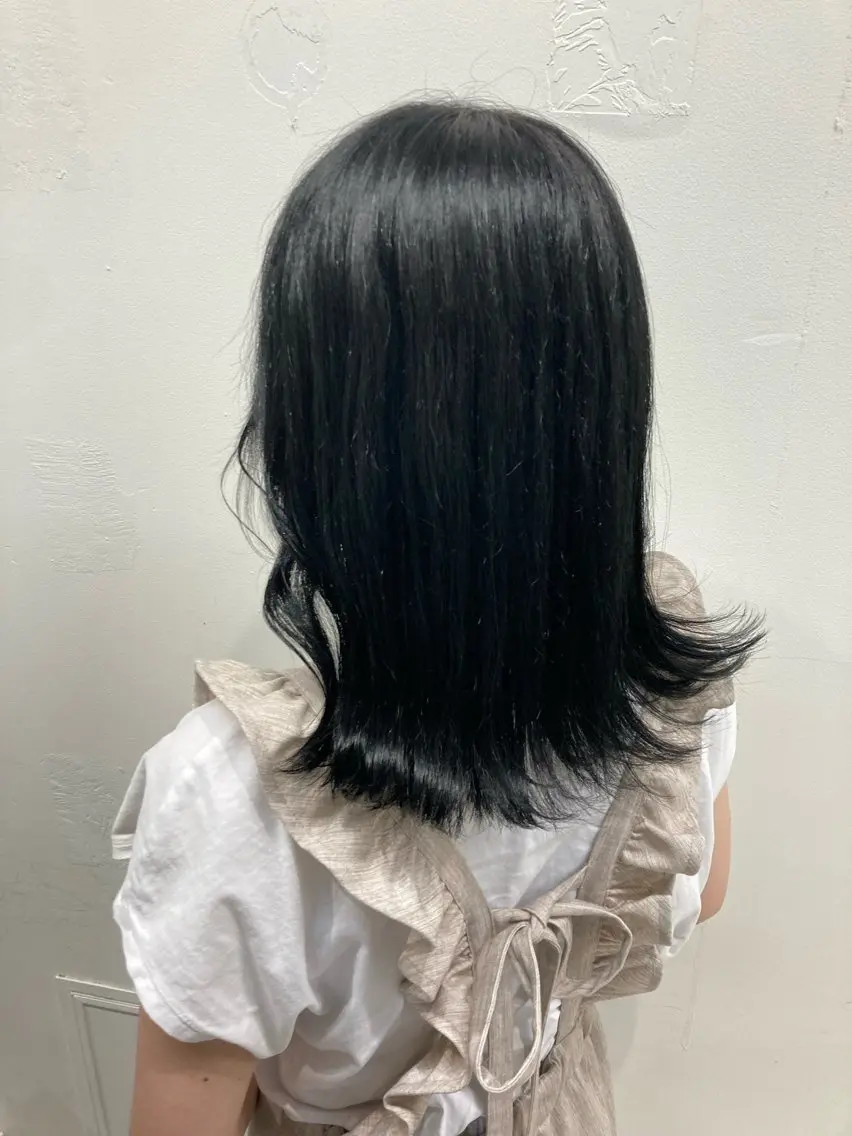 カラー ヘアカラー トリートメント 💖ブリーチなし透明 感💖ASAHIのヘアスタイル