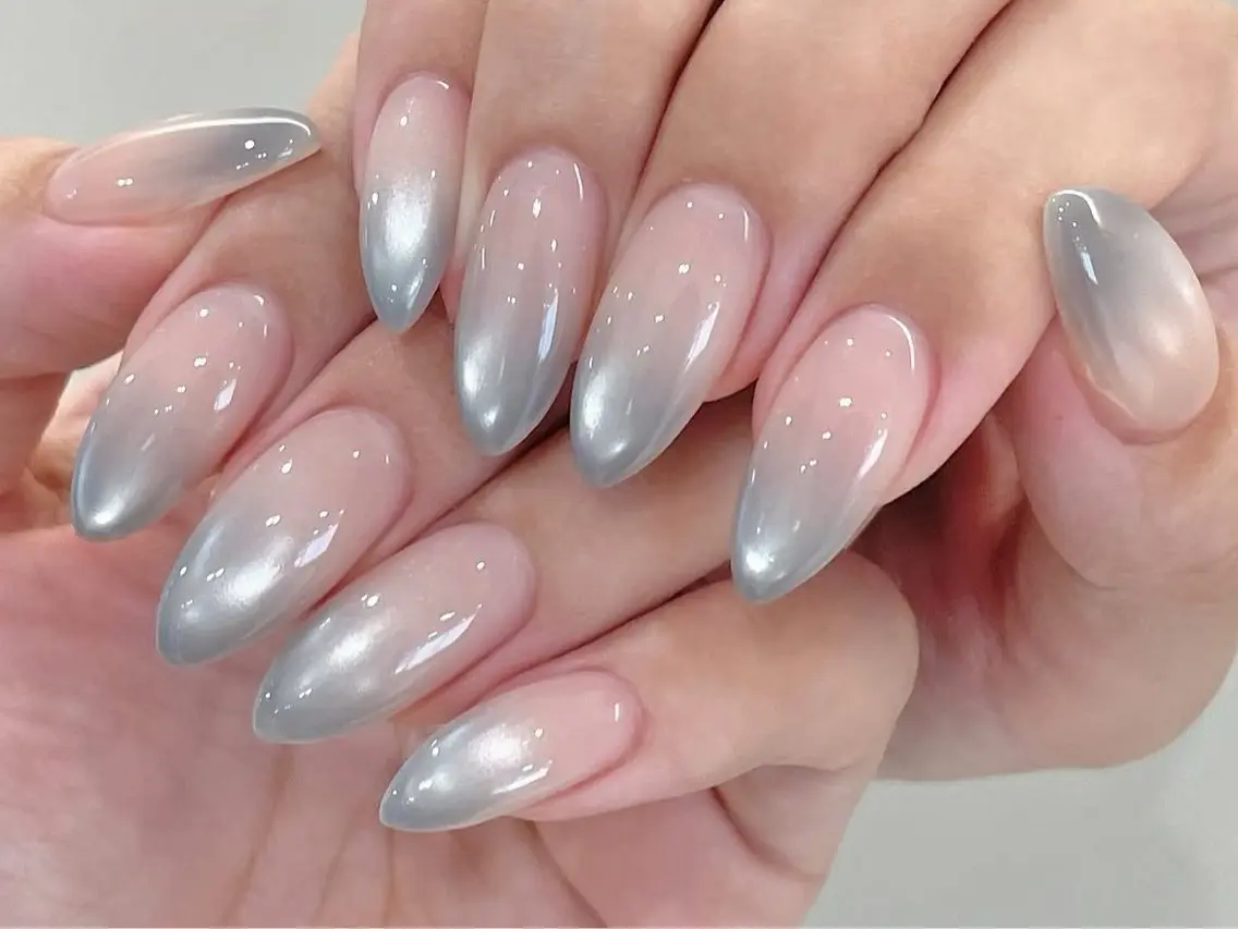 ネイル オーロラネイル チークネイル フットネイル フレンチネイル ジェルネイル ハンドネイル ハンドケア NEW NAIL💞 yukiのネイルデザイン