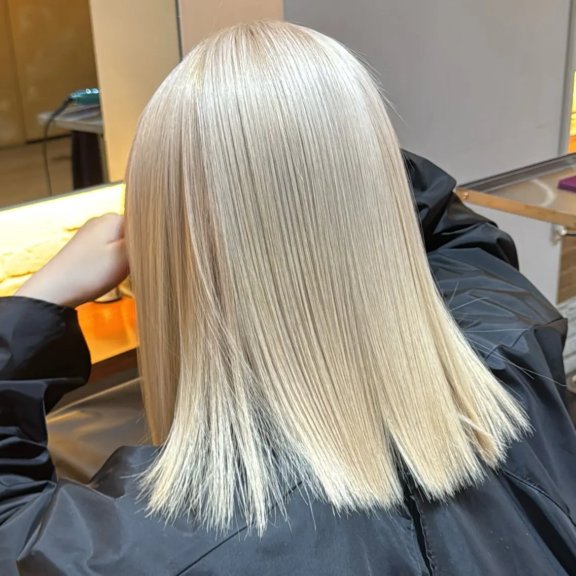 ミディアム ヘアカラー トリートメント tet 店長 RIKITOのヘアスタイル