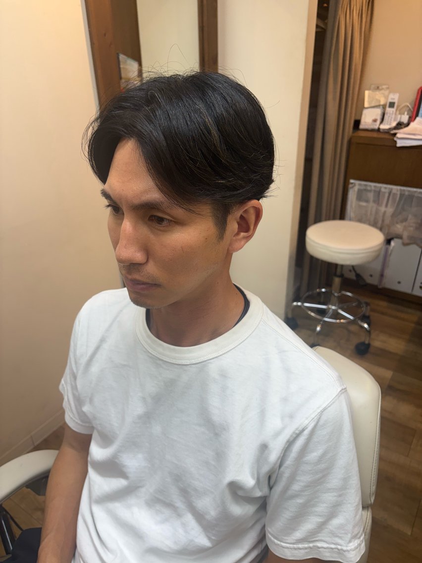 メンズカット　パーマの写真