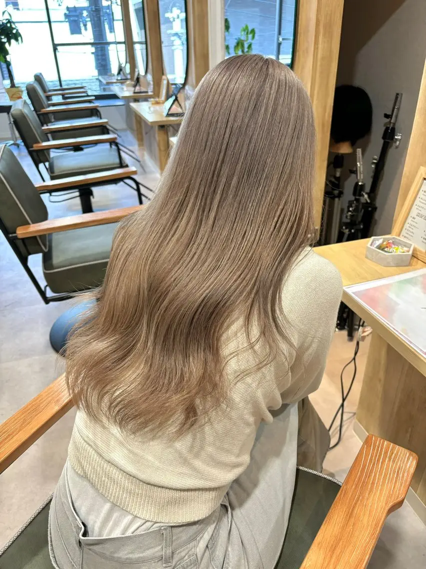 ロング 透明感/エクステ Veluaのヘアスタイル