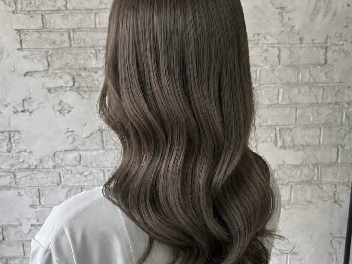 ロング カラー カット ヘアカラー トリートメント 艶カラー/縮毛矯正 🩶Kai🐏のヘアスタイル