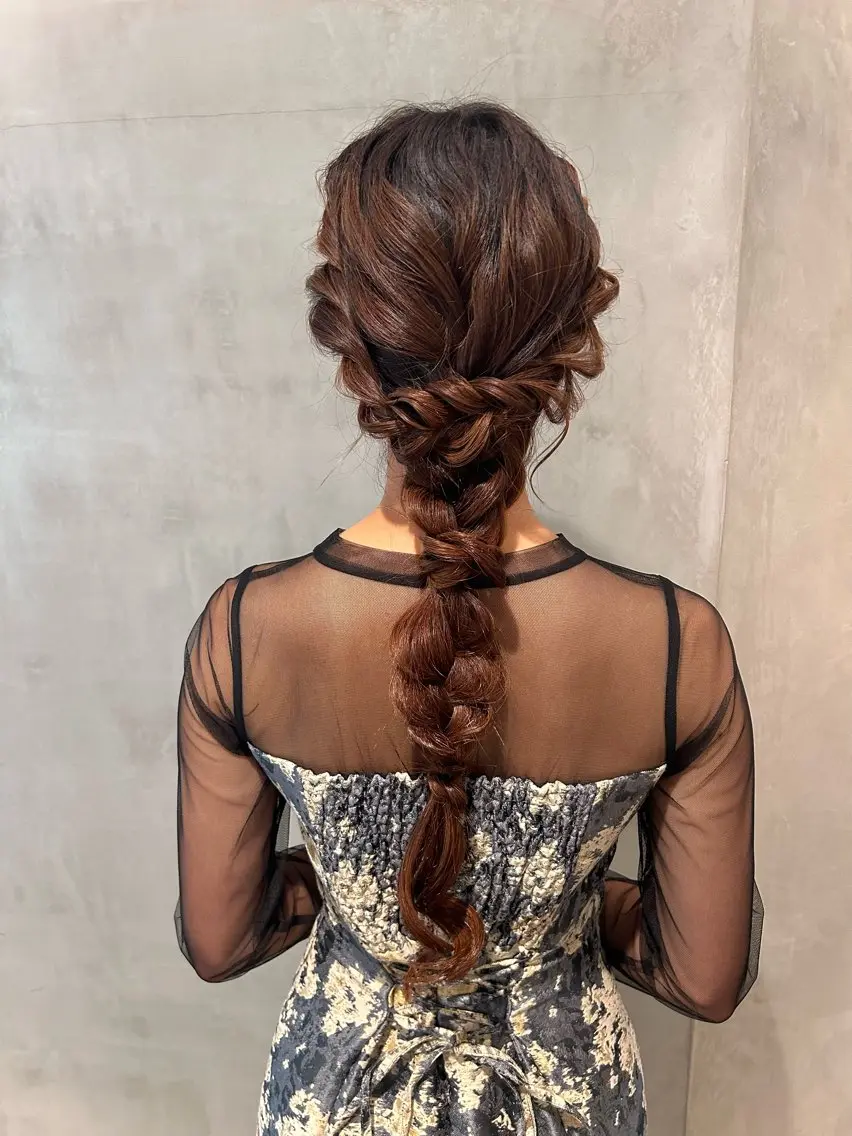 ロング ヘアアレンジ タナカ カナ🫧のヘアスタイル