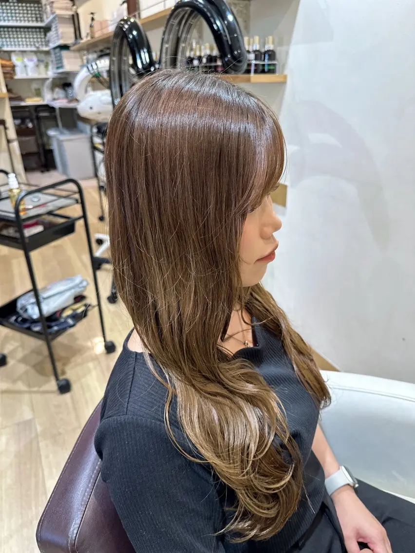 ロング 玉木 雄也のヘアスタイル