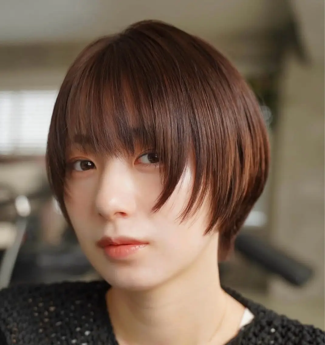 ショート ショートヘア カット ハイトーン￤カット ￤nanaka￤のヘアスタイル