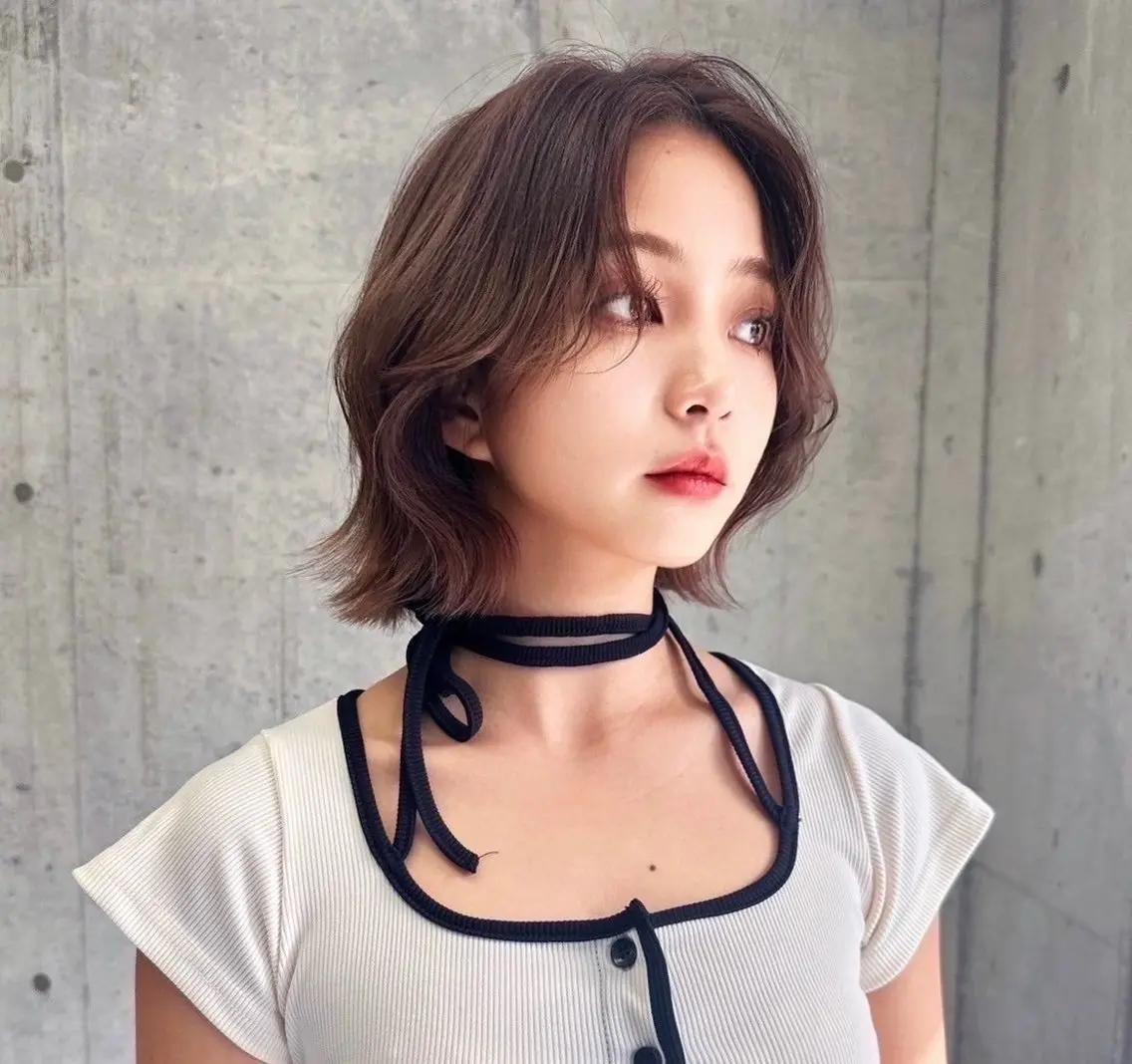 ヘアカラー トリートメント ゆうか ・髪質改善のヘアスタイル