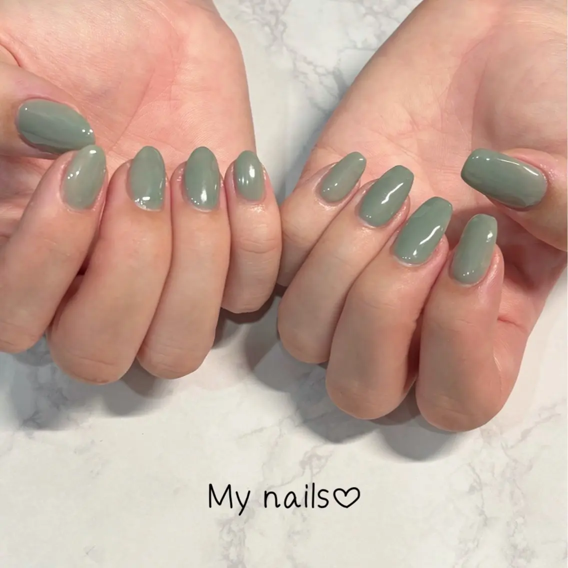 ネイル ワンカラーネイル mina Nailのネイルデザイン
