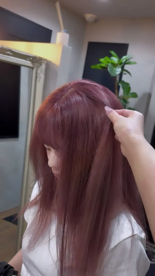 カラー ヘアカラー トリートメント 🎀SoL🎀佐藤 楓夏のヘアスタイル
