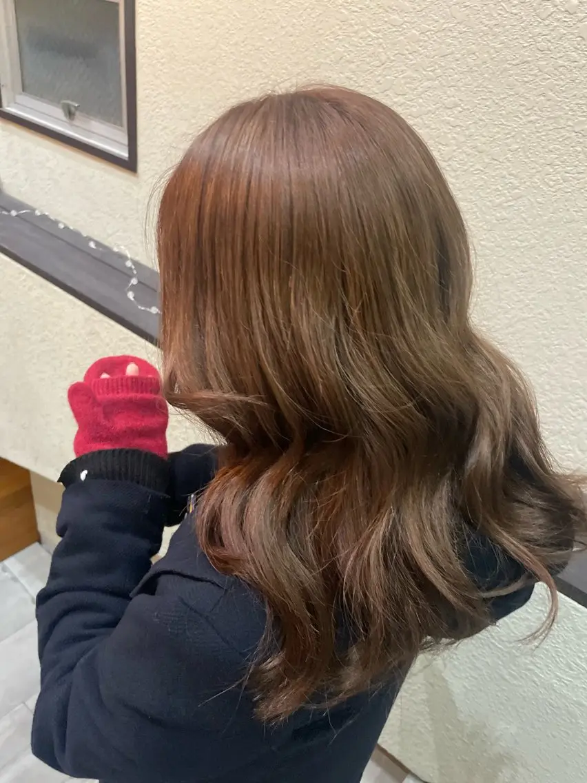 セミロング iro+soi はるかのヘアスタイル