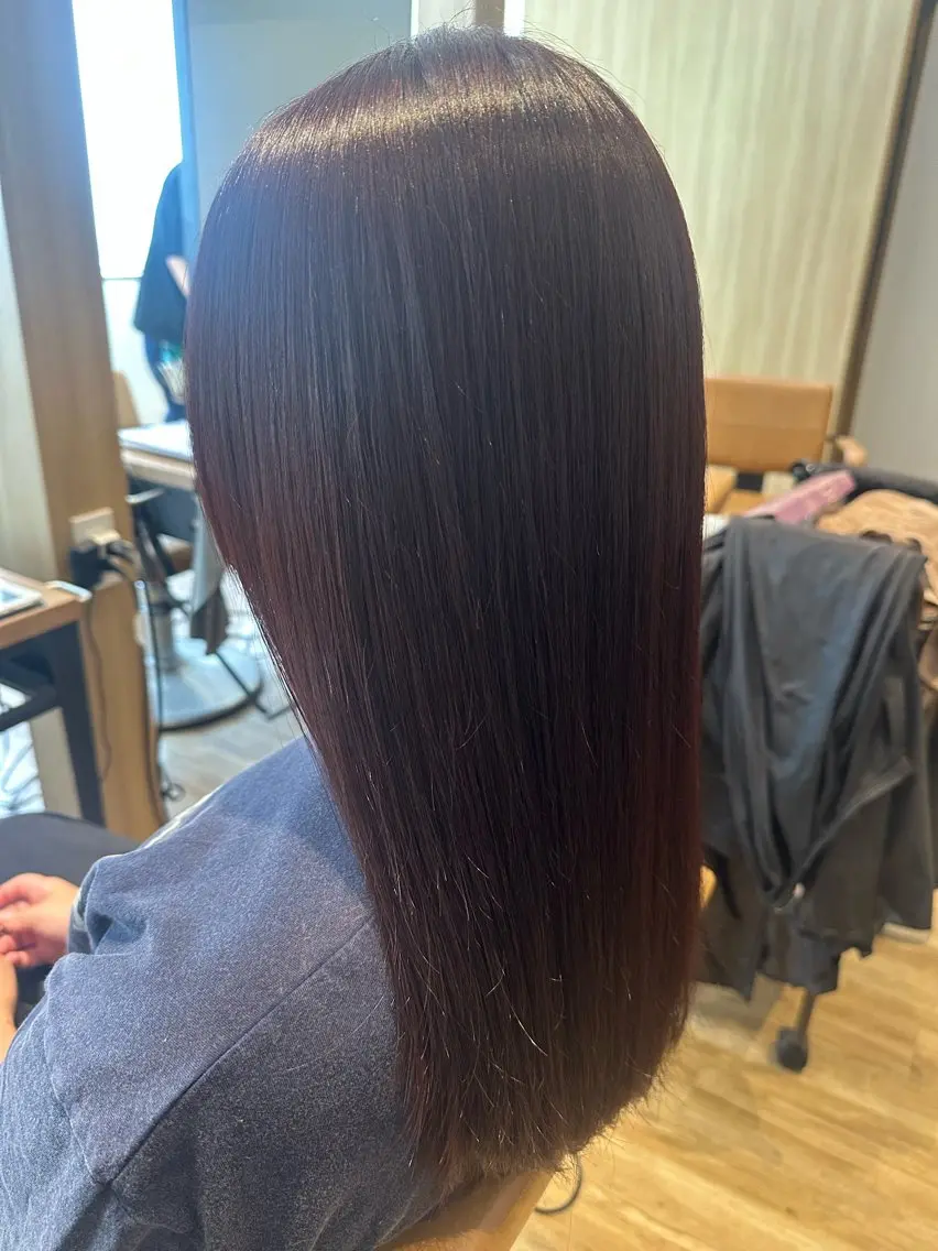 ミディアム カラー パーマ カット ヘアカラー 縮毛矯正 トリートメント ✨✂️Nori ✂️✨のヘアスタイル