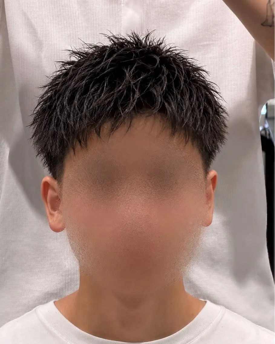 ショート カット メンズ特化/短髪 石飛皓平のヘアスタイル