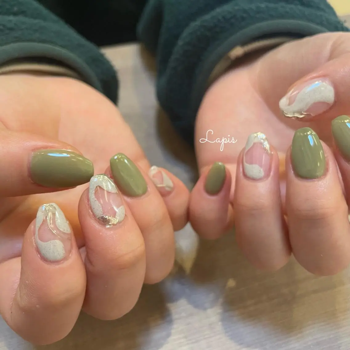 ネイル ハンドネイル Lapis *のネイルデザイン