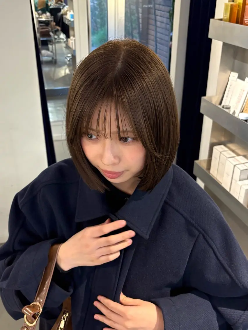 ショート カラー カット ヘアカラー トリートメント 村田 りょうやのヘアスタイル