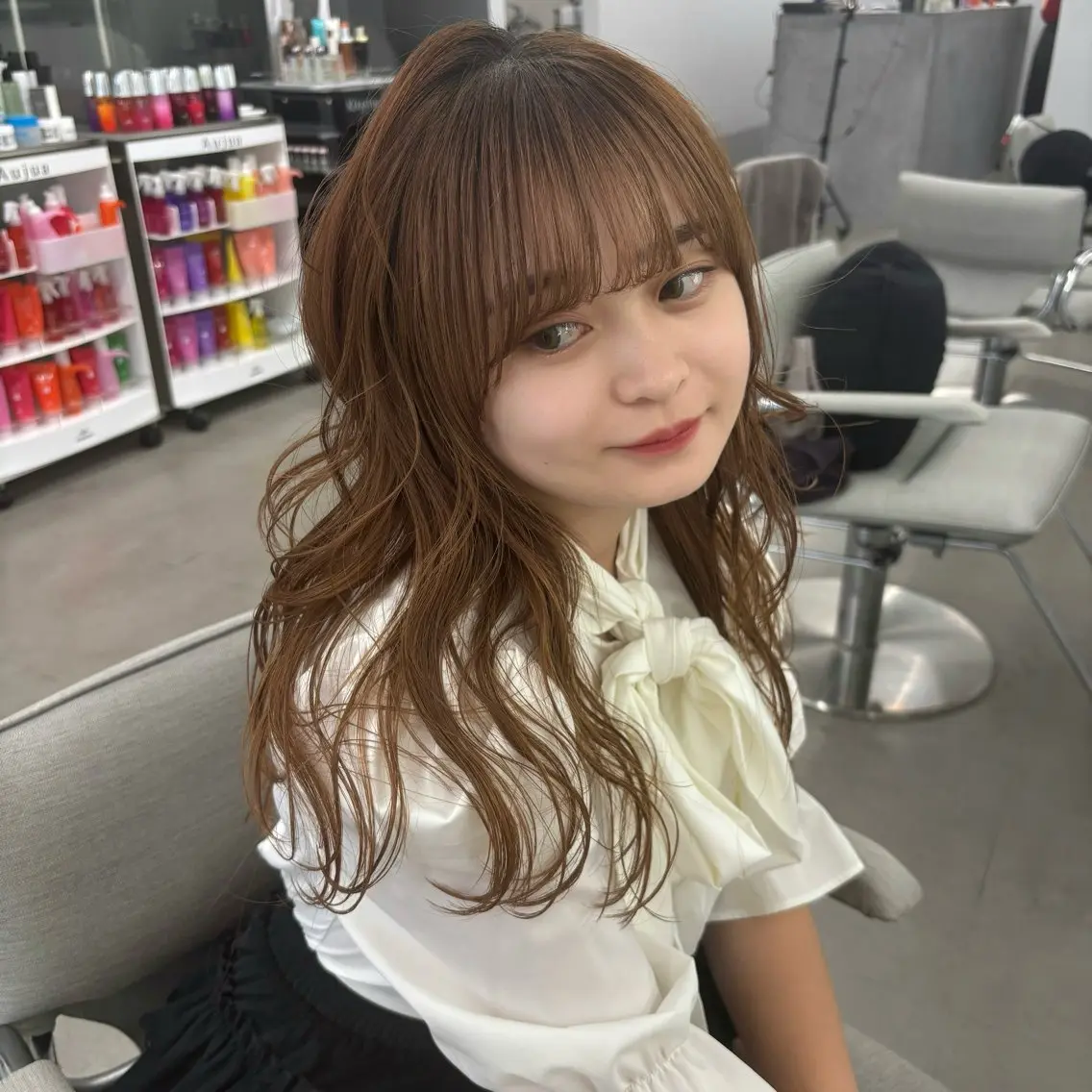 ロング ヘアアレンジ カット ヘアカラー MAI ROCCO3rdのヘアスタイル