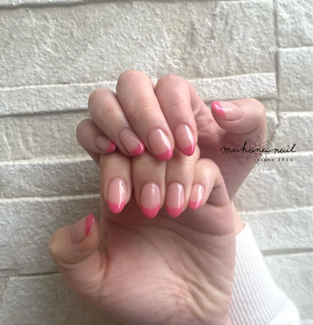ネイル フレンチネイル mahana nailのネイルデザイン