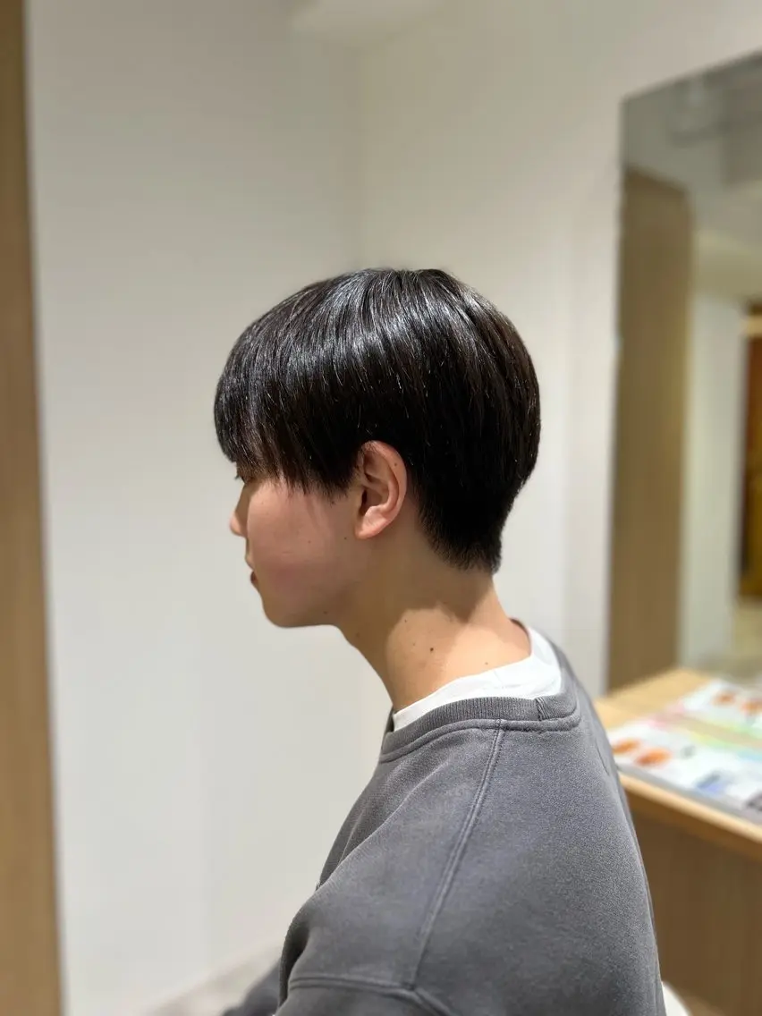 ショート soy kufu 川勝のヘアスタイル