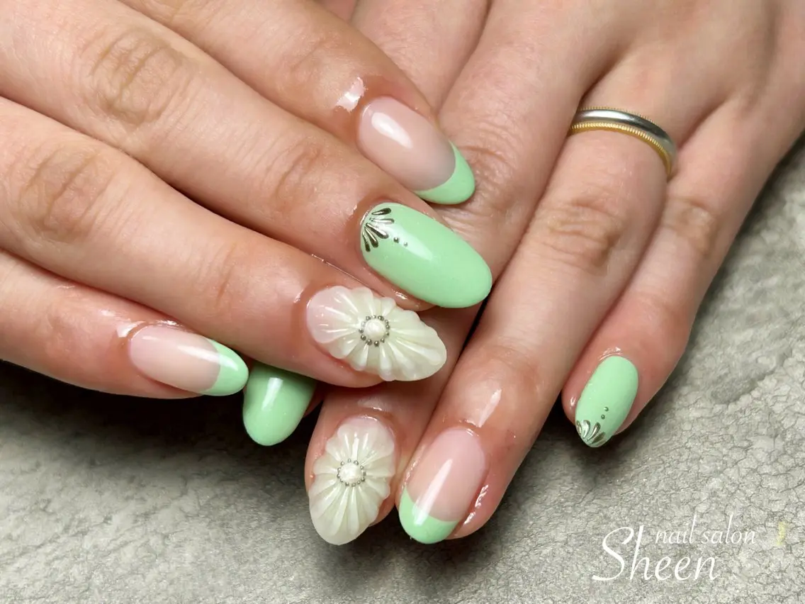 ネイル ハンドネイル ネイルサロン sheenのネイルデザイン
