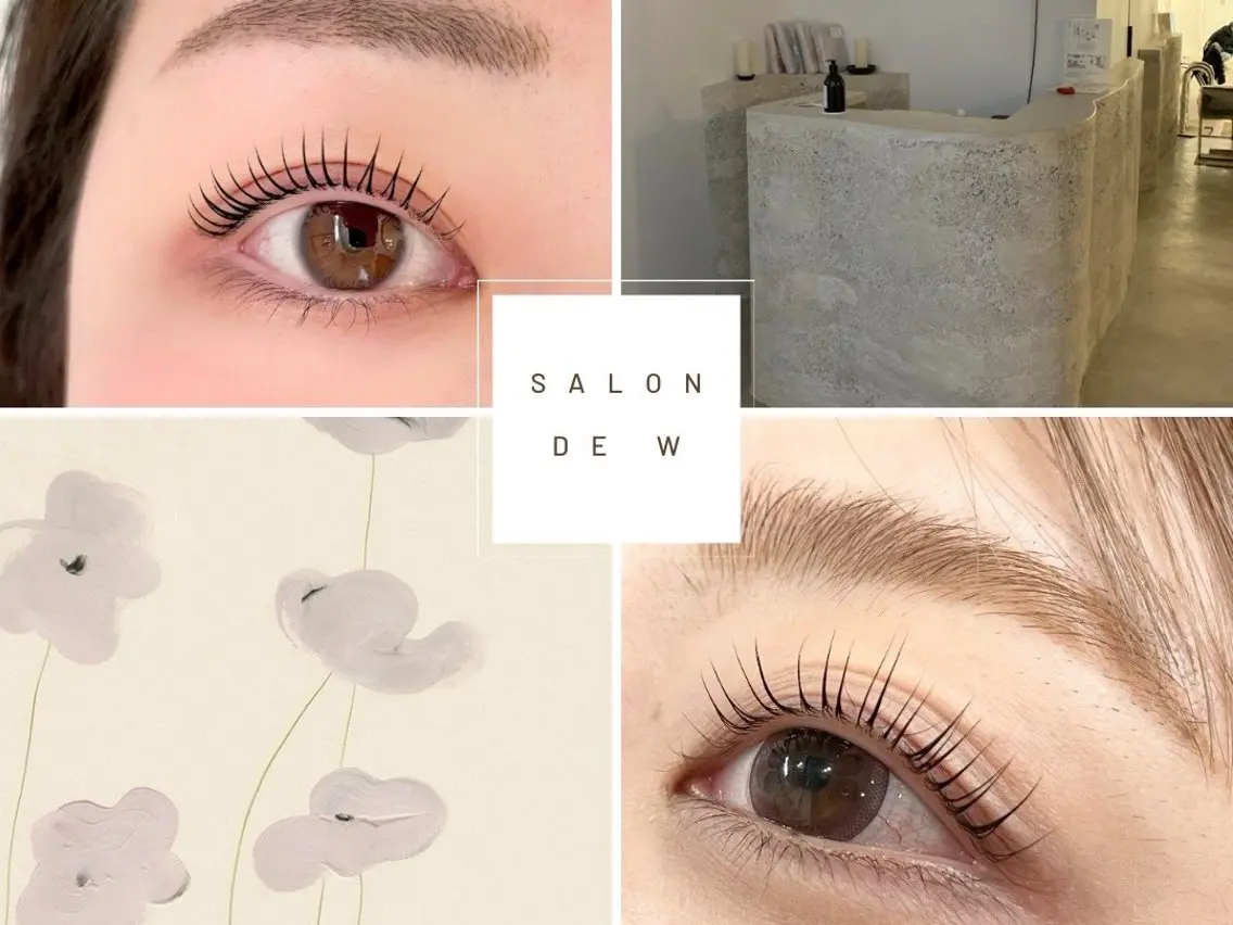 マツエク・マツパ パリジェンヌラッシュリフト まつげパーマ salon de Wのマツエク・マツパデザイン