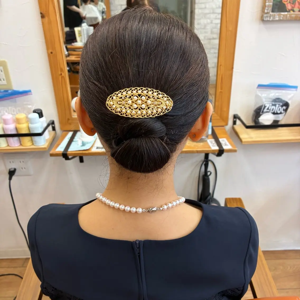 ロング ヘアアレンジ 成人式 結婚式・ブライダル トリートメント ヘアセット KAREN🕊️ 大宮美容室のヘアスタイル