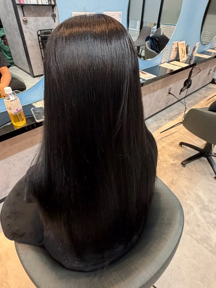 ロング カラー ヘアカラー トリートメント カラーモデル募集✨ IbukIのヘアスタイル
