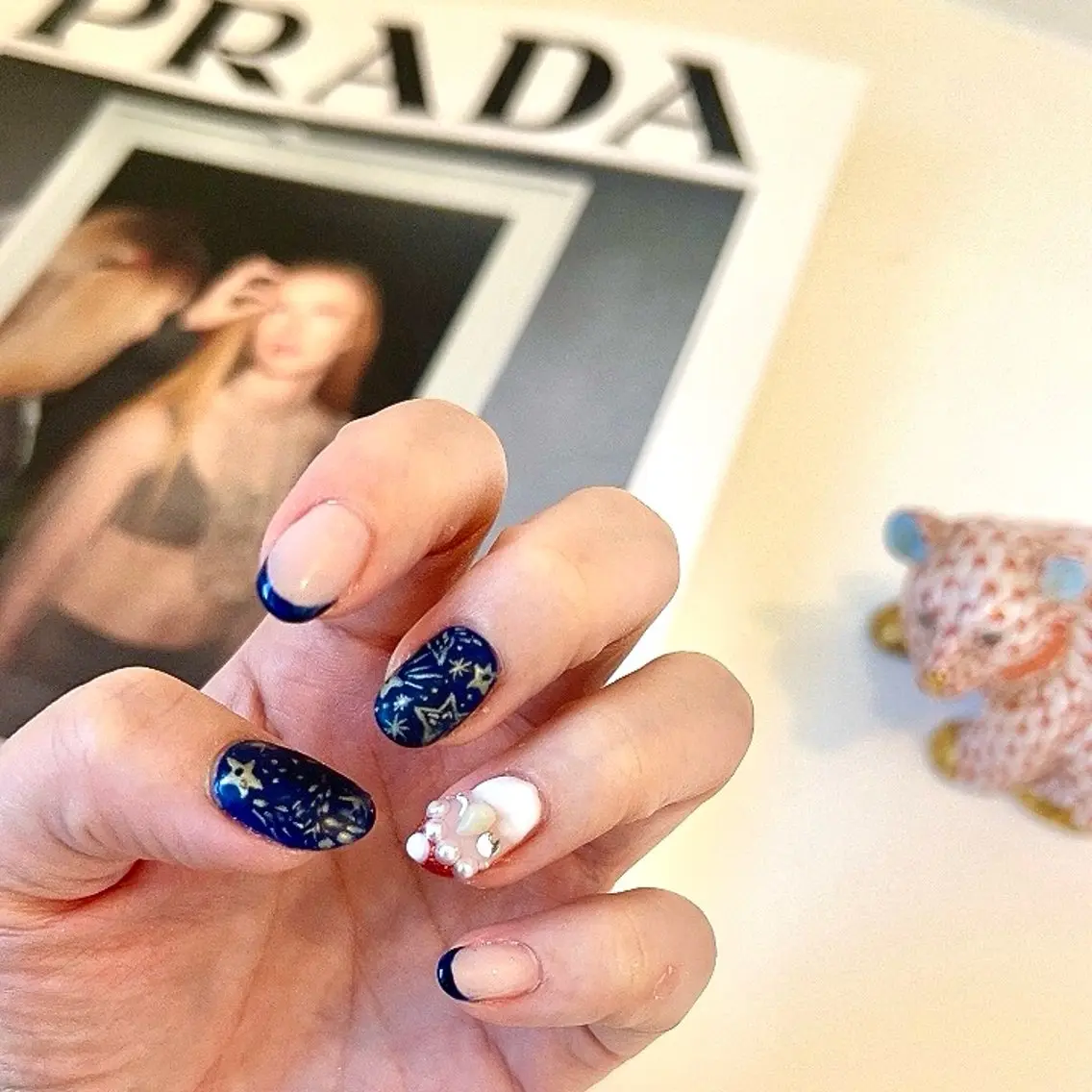 ネイル アートネイル 冬ネイル クリスマス ネイルサロン Leung nailのネイルデザイン