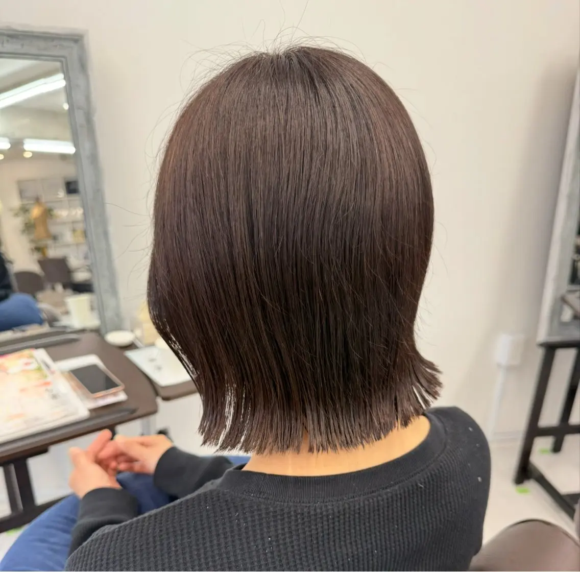 ご新規様🉐ミニモ価格‼️【レディース】カット✂️ ➕ ワンカラー🌈➕トリートメントの写真