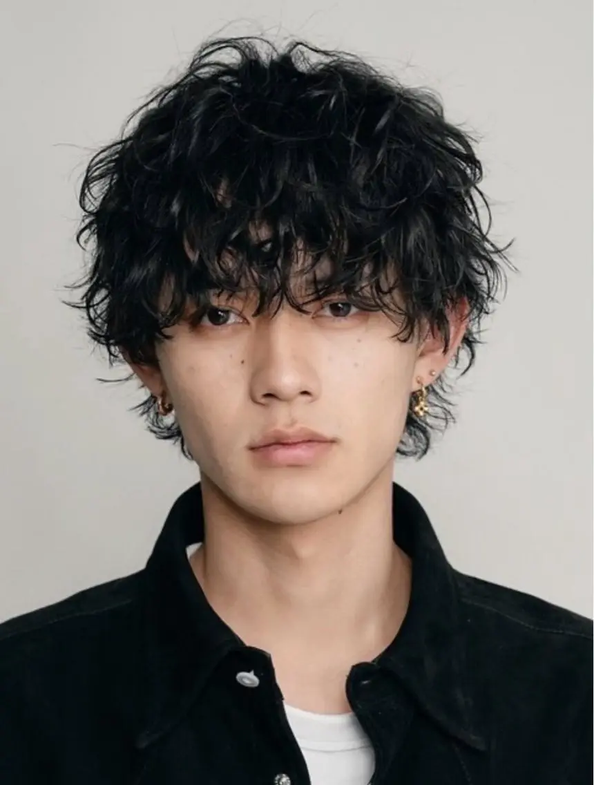 パーマ メンズ カット パーマ メンズ似合わせ 【fifth】おうたのヘアスタイル
