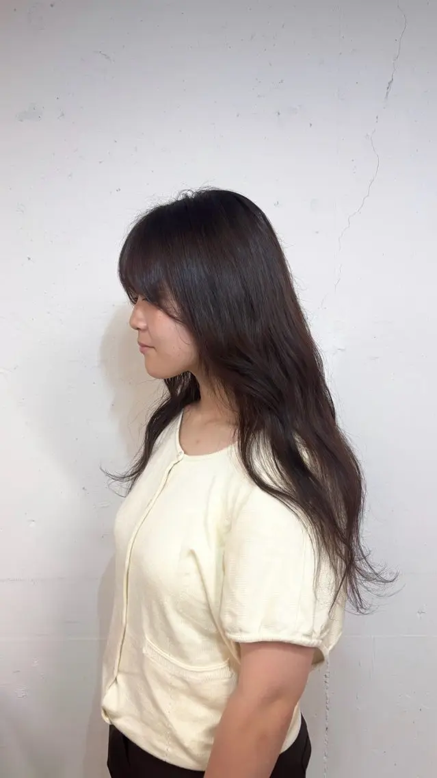 カラー ブラウンカラー 直木 絵美のヘアスタイル