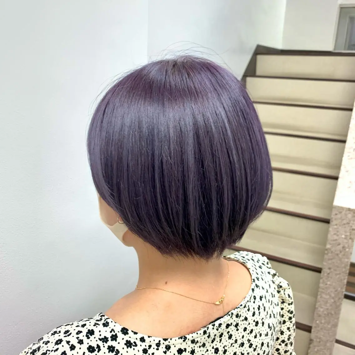 ショート カラー ヘアアレンジ 🩵 JURI🩵のヘアスタイル