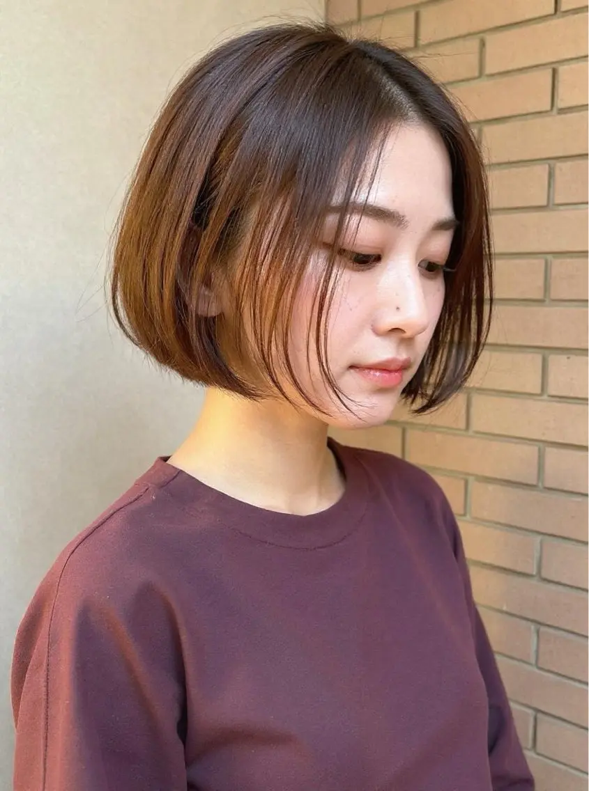ボブカット➕トリートメントの写真