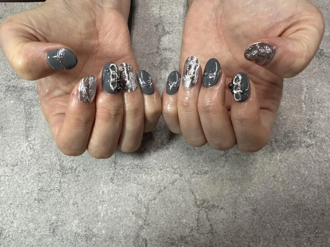 ネイル フットネイル フレンチネイル ジェルネイル ガラスフレンチ グラデーション ハンドネイル ハンドケア FASTNAIL PLUS 新宿店のネイルデザイン
