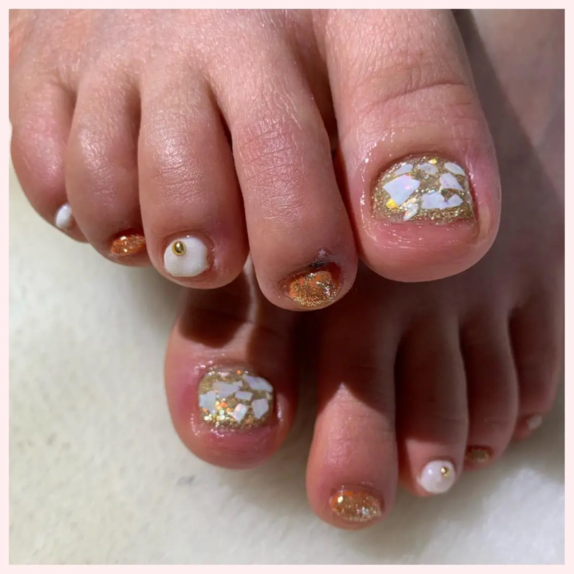 ネイル フットネイル Ogasawara Tokikaのネイルデザイン