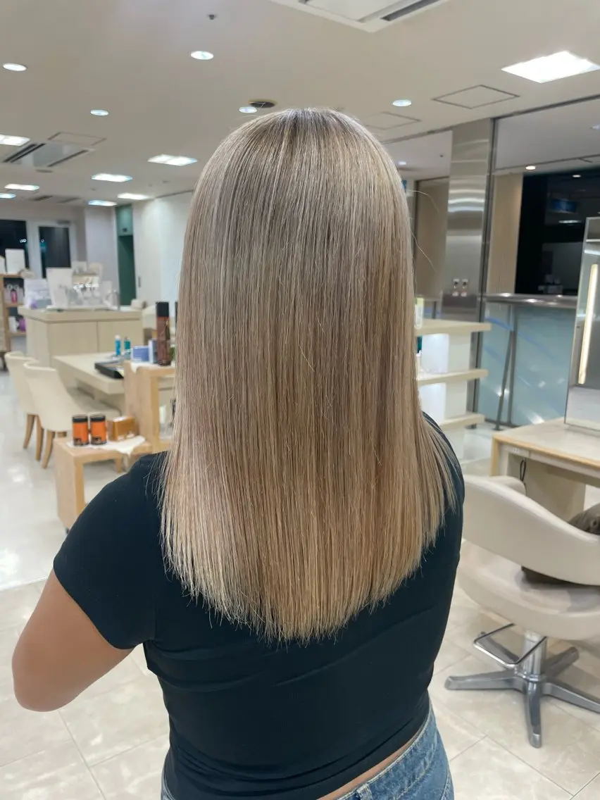 ロング カラー ヘアアレンジ 🍒KIKUCHI KANAE🍒のヘアスタイル