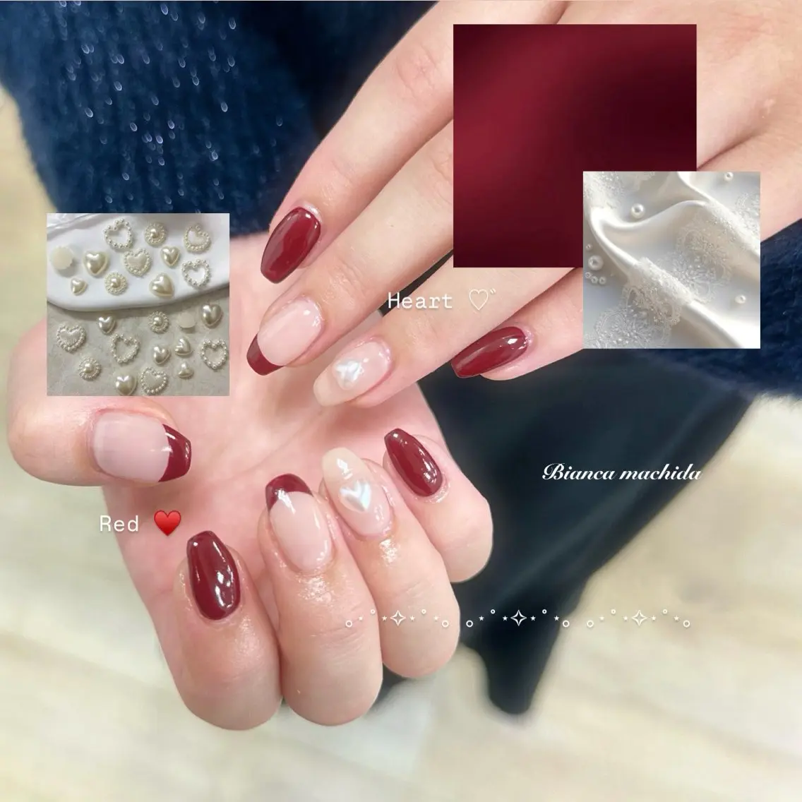 ネイル ハンドネイル BIANCA 🖤 NISHIMURAのネイルデザイン