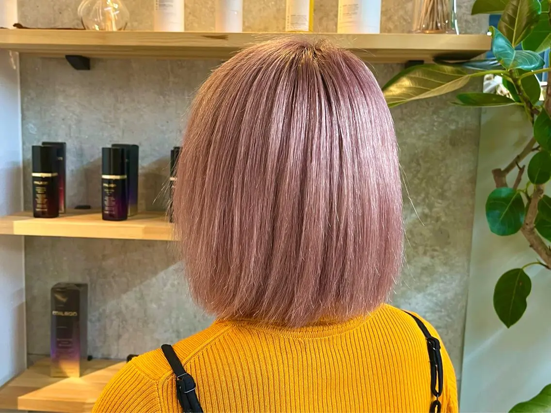 ショート カラー カット ヘアカラー ハイトーンカラ ー/小川のヘアスタイル