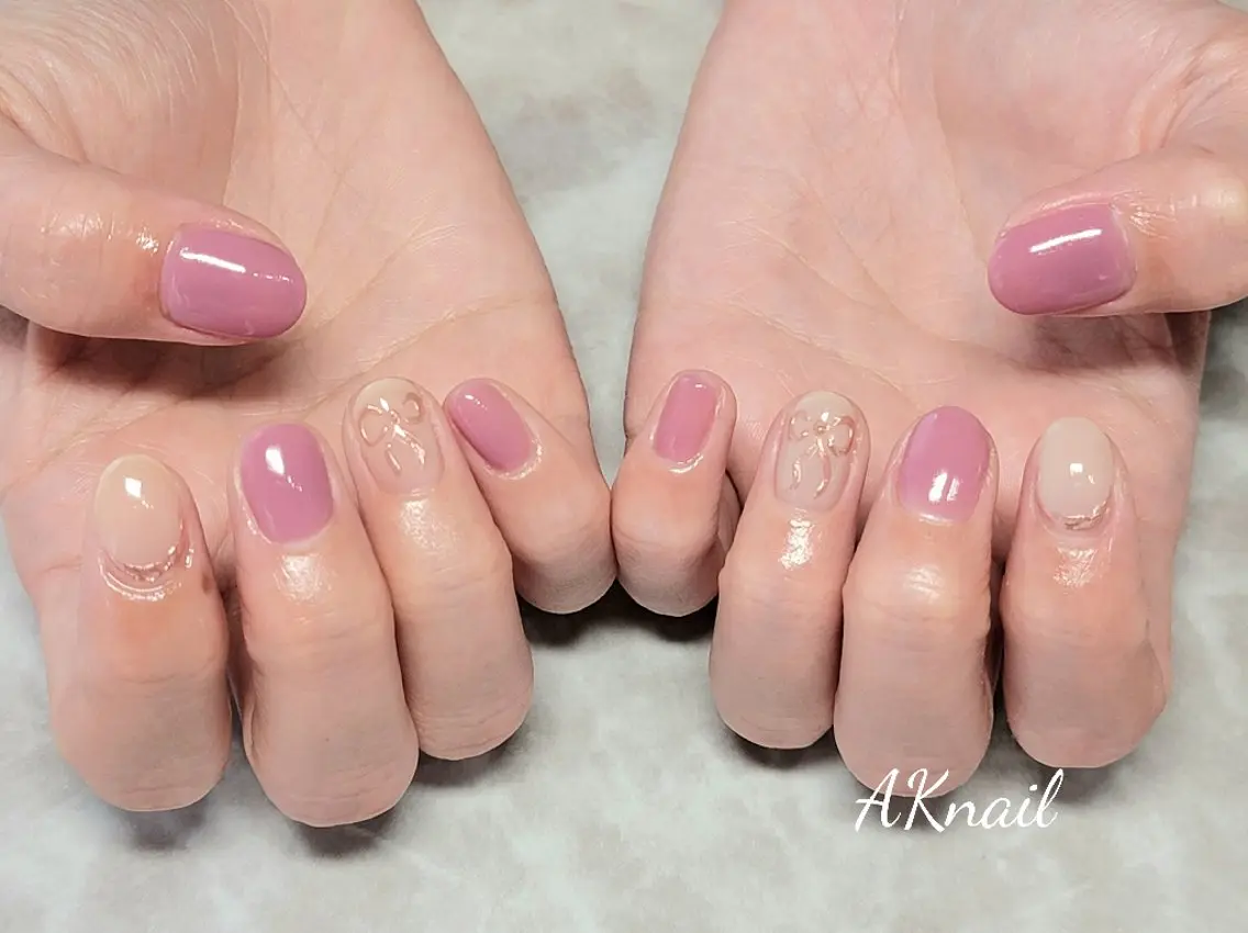 ネイル ネイル&巻き爪サロン AKnailのネイルデザイン