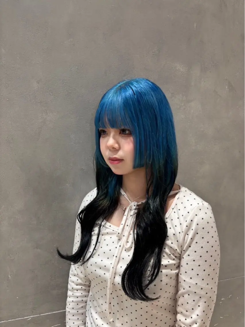 ロング カラー ハイトーン/ボブ RIN🌐のヘアスタイル