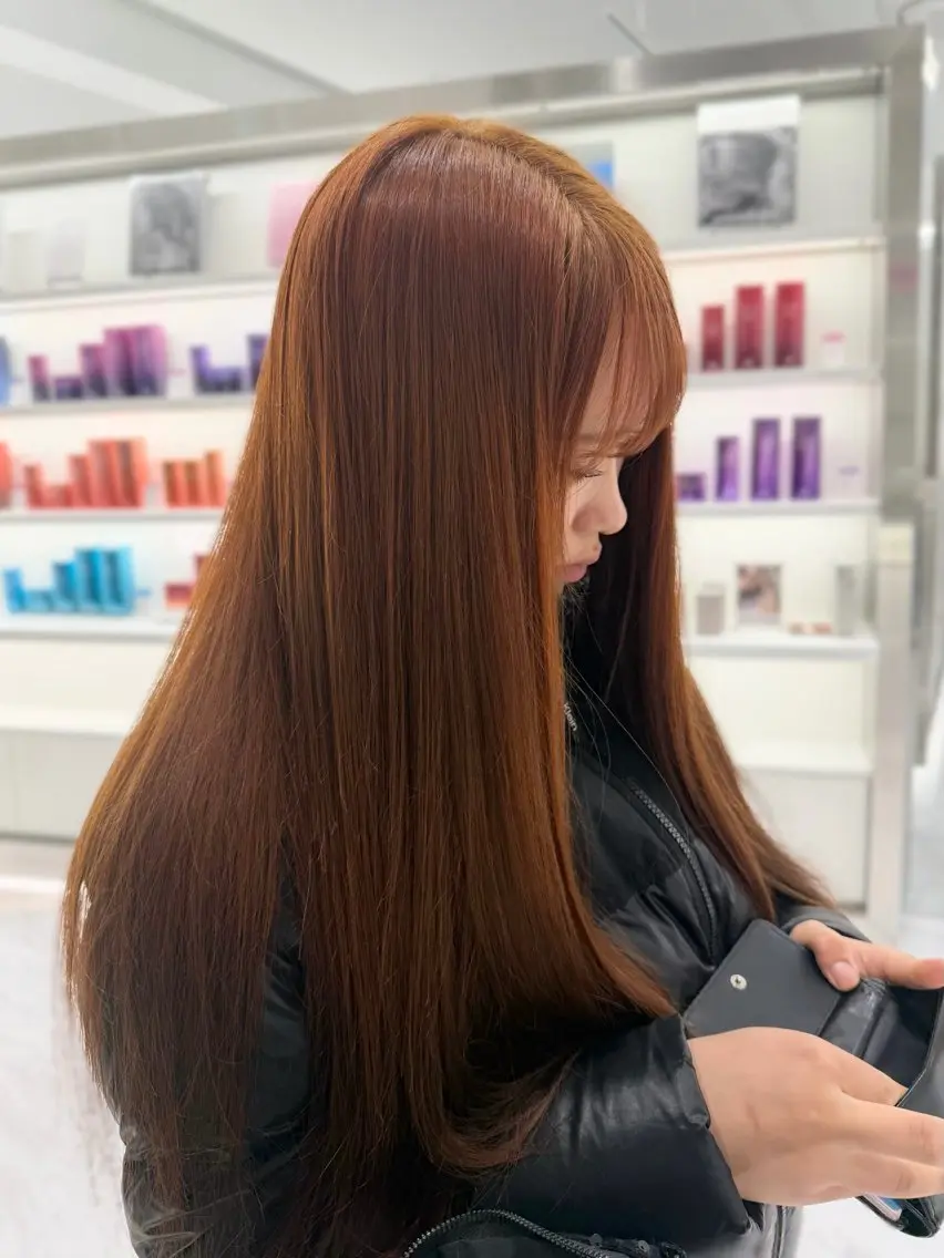 ロング ヘアカラー parvemix平野 真央🎀💞のヘアスタイル