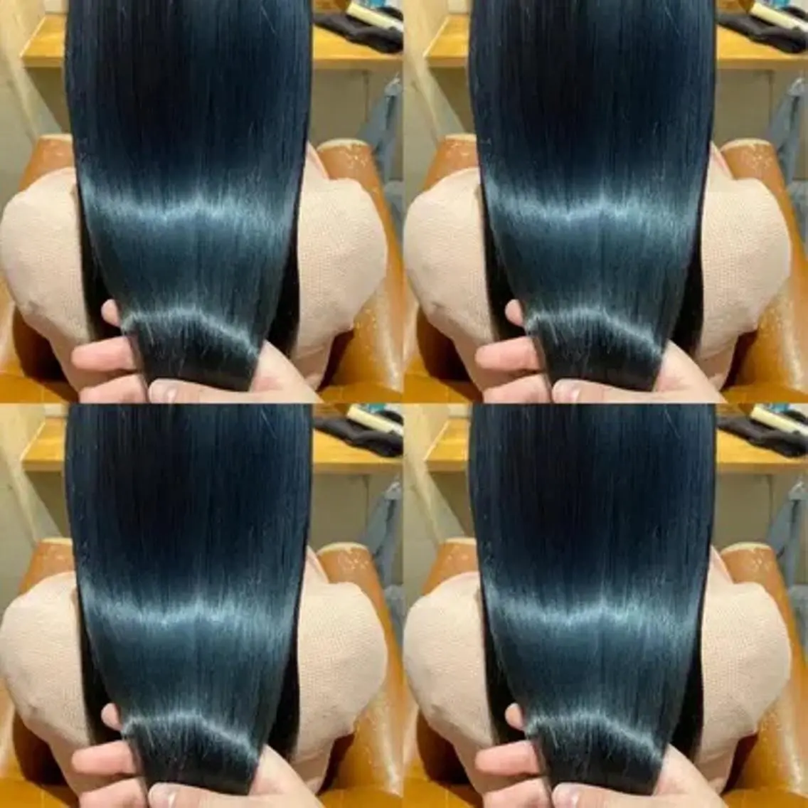ロング カラー 大石 真理子のヘアスタイル