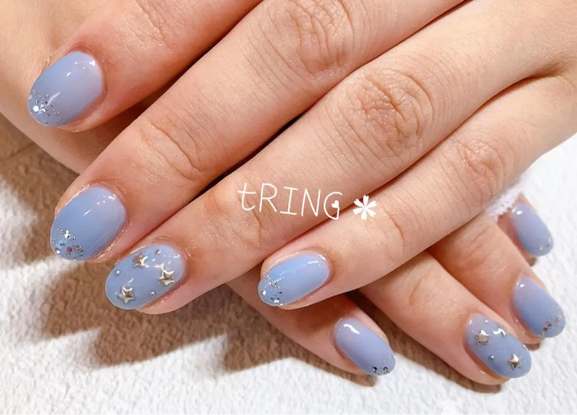 ネイル ハンドネイル tRING＊ しいの木台のネイルデザイン