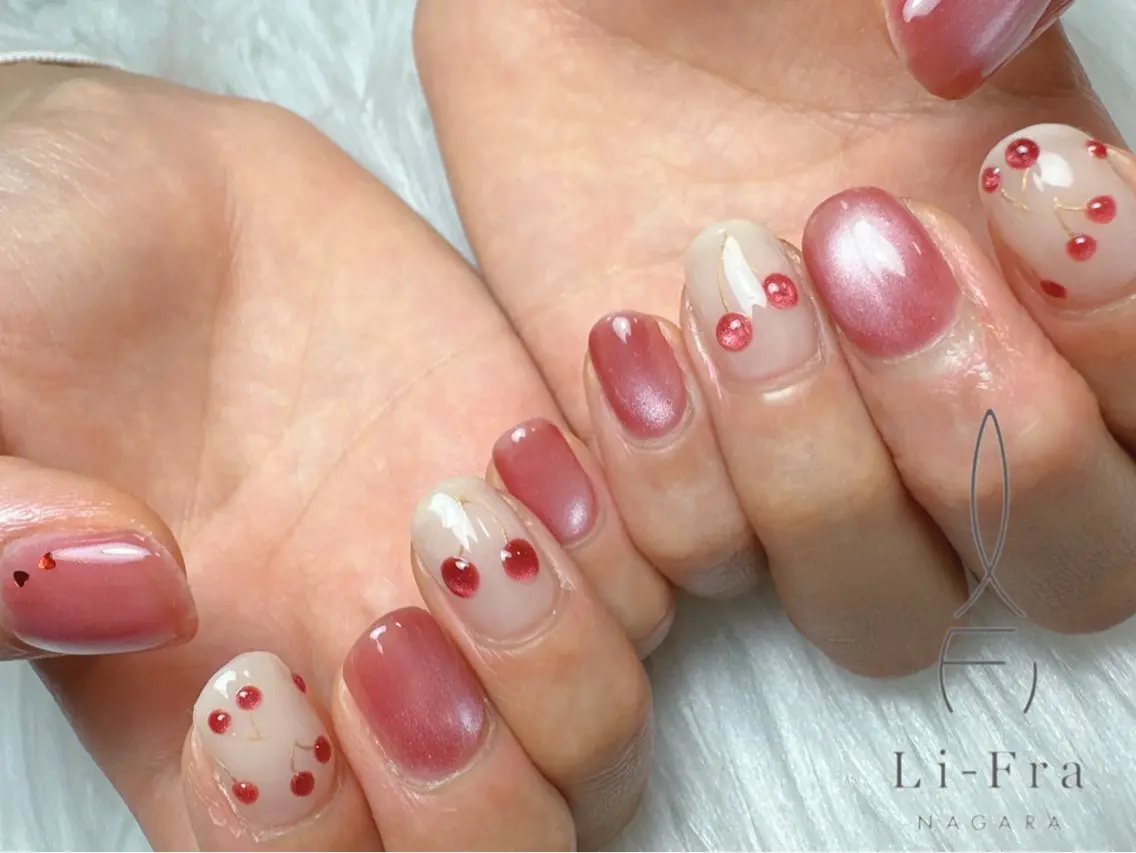 ネイル ハンドネイル li-fra RINAのネイルデザイン