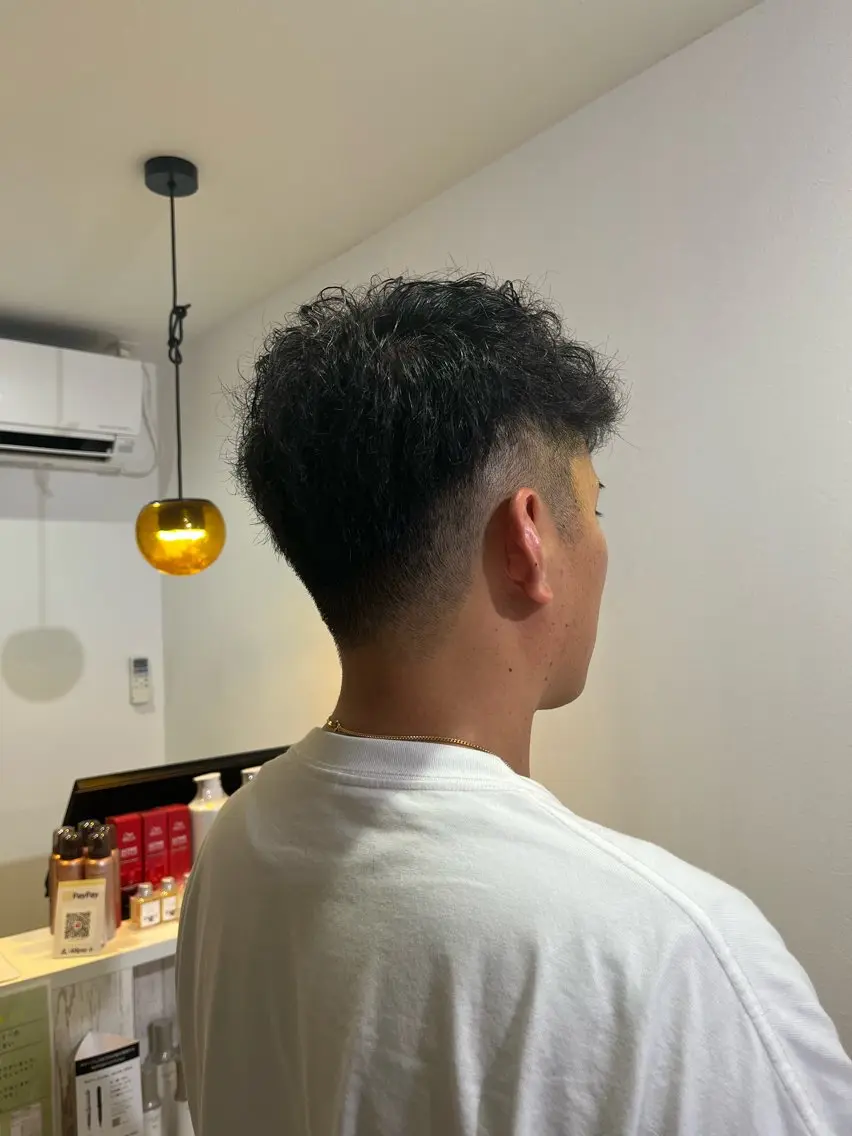 ショート パーマ イロアイヘアー Renのヘアスタイル
