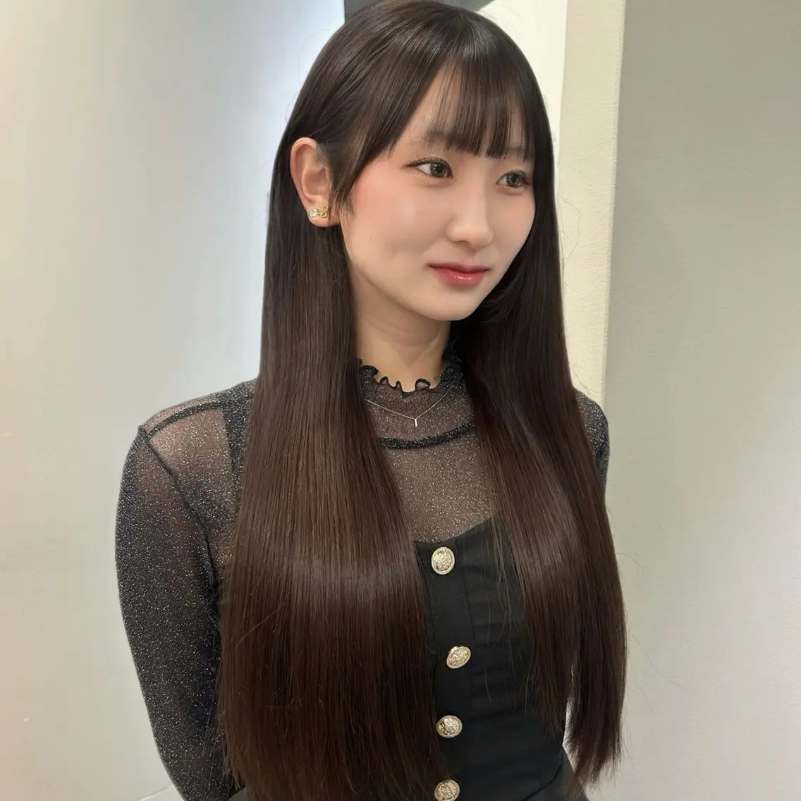 【レッスンモデル】カット&ストレート・縮毛矯正の写真
