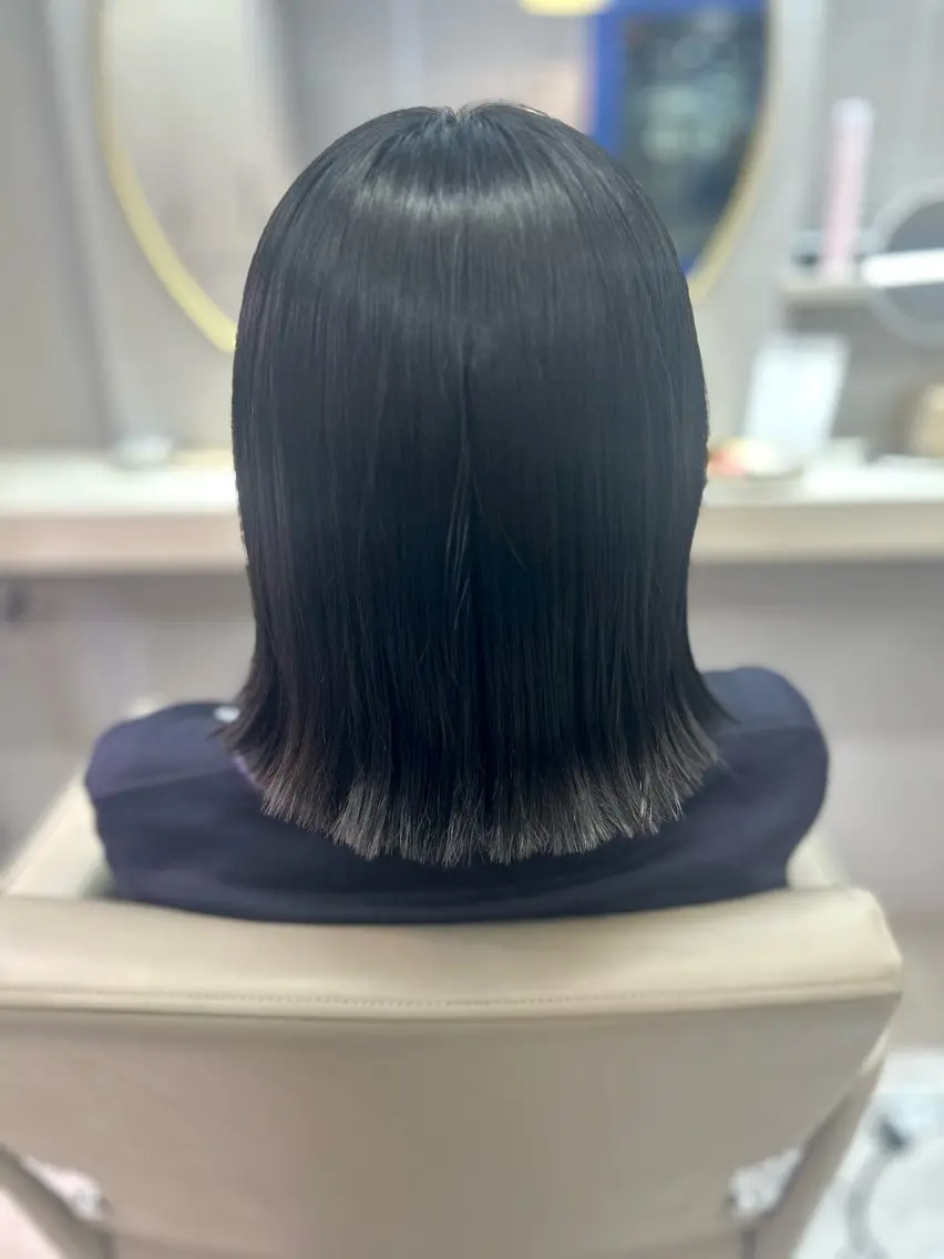ミディアム ボブ 池田 太一のヘアスタイル